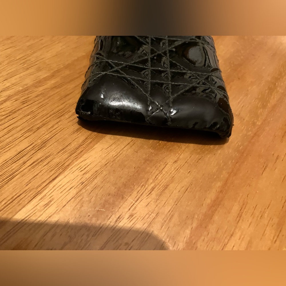 Dior Black Cannage Patent Leather Lady Dior iPhone 7plus - Picture 4 of 10